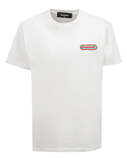Dsquared² White Cotton T-Shirt