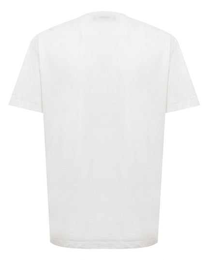 Dsquared² White Cotton T-Shirt