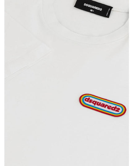 Dsquared² White Cotton T-Shirt