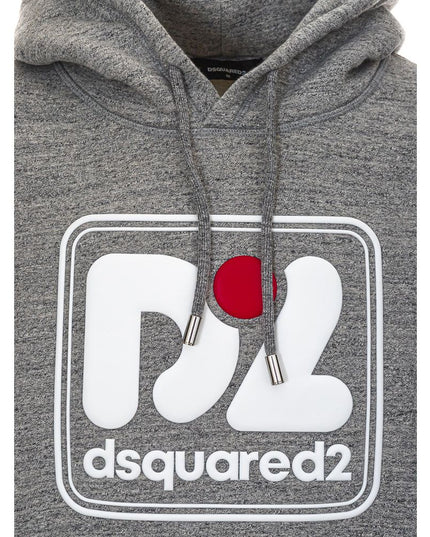 Dsquared² Gray Cotton Sweatshirt