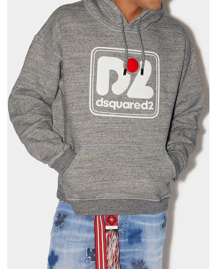 Dsquared² Gray Cotton Sweatshirt