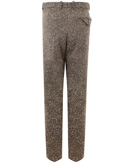 Bottega Veneta Multicolor Viscose Pants for Elegant Evenings