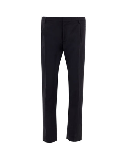 Valentino Black Wool Dress Pants