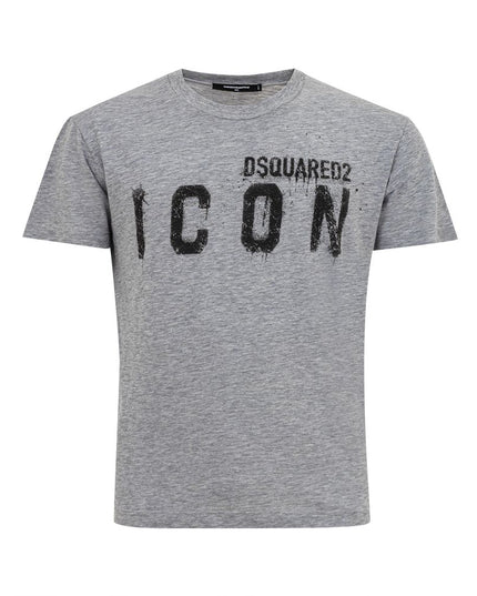 Dsquared² Gray Cotton T-Shirt