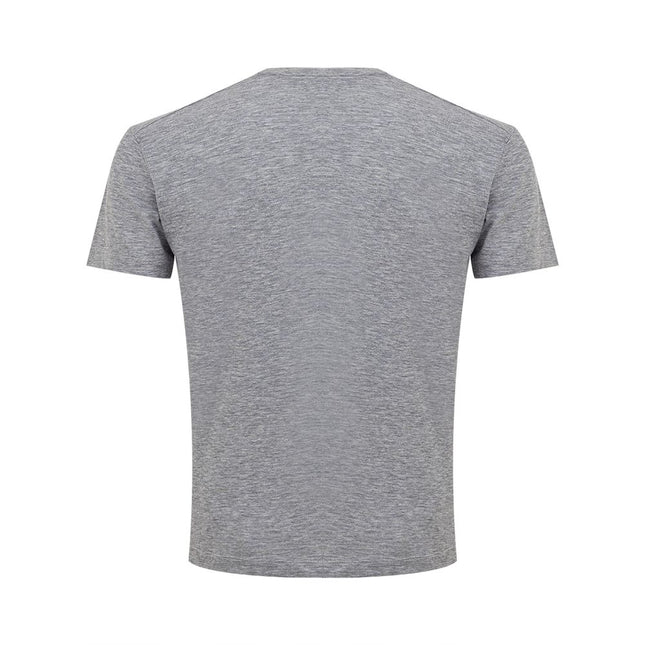 Dsquared² Sleek Gray Cotton Tee for Stylish Men