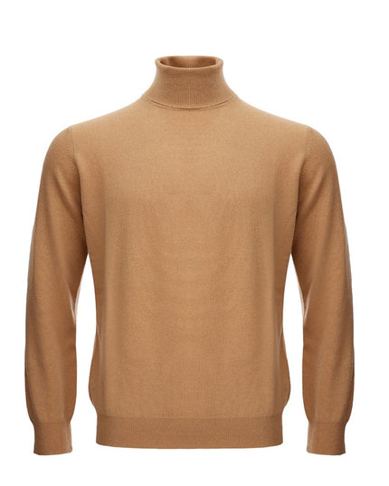 KANGRA Elegant Woolen Brown Sweater for Men