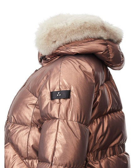 Peuterey Pink Polyester Full-Length Jacket