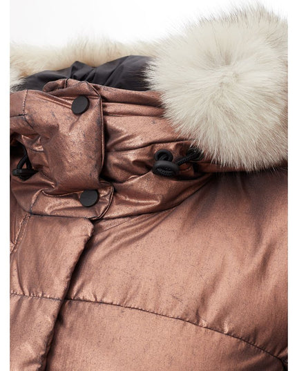 Peuterey Pink Polyester Full-Length Jacket