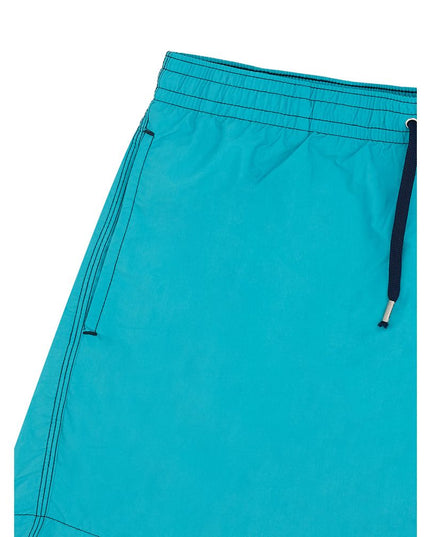 Malo Turquoise Polyester Swim Shorts