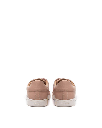 Bally Elegant Pink Cotton Leather Sneakers