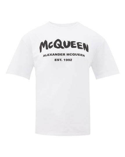 Alexander McQueen White Cotton T-Shirt