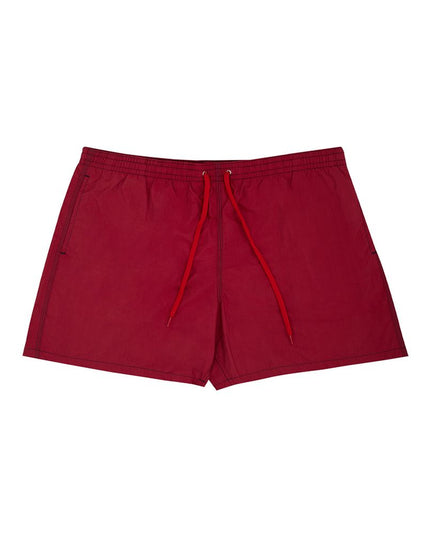 Malo Red Polyester Swim Shorts