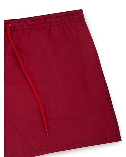 Malo Red Polyester Swim Shorts