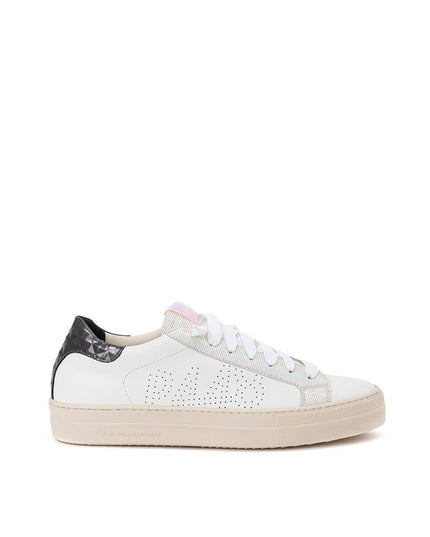 P448 Elevate Your Sneaker Game with All-White Italian Leather Kicks