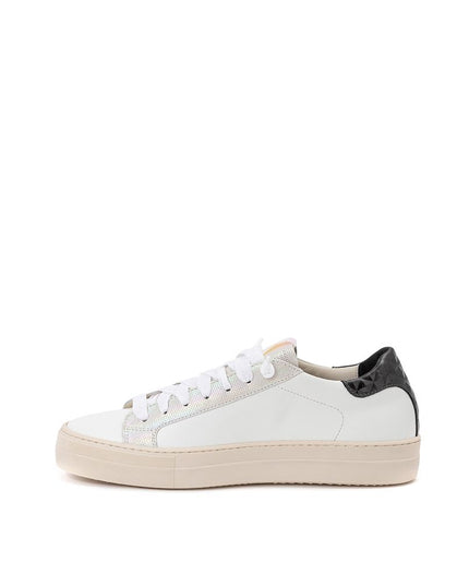 P448 Elevate Your Sneaker Game with All-White Italian Leather Kicks