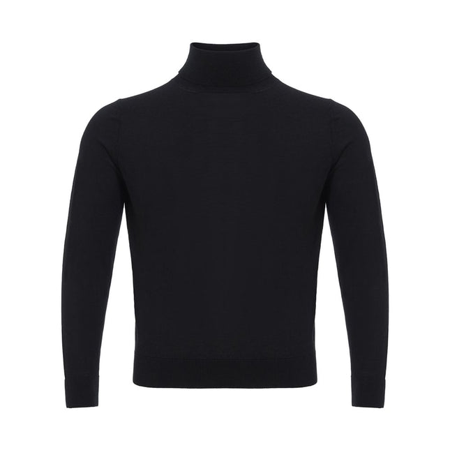 Colombo Italian Cashmere Luxury Black Sweater