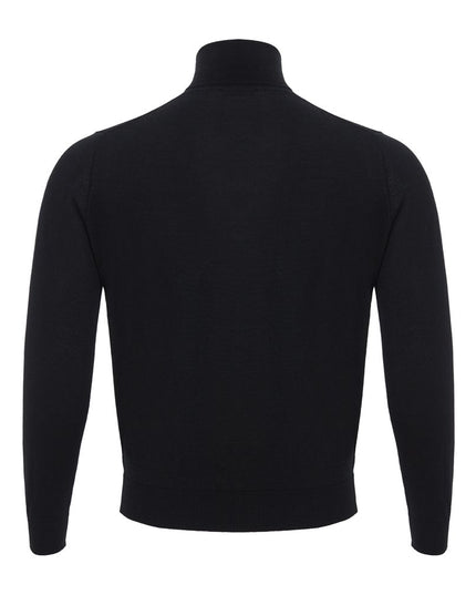 Colombo Italian Cashmere Luxury Black Sweater