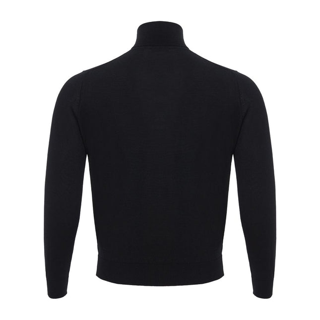 Colombo Italian Cashmere Luxury Black Sweater