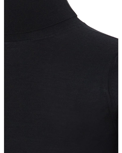 Colombo Italian Cashmere Luxury Black Sweater