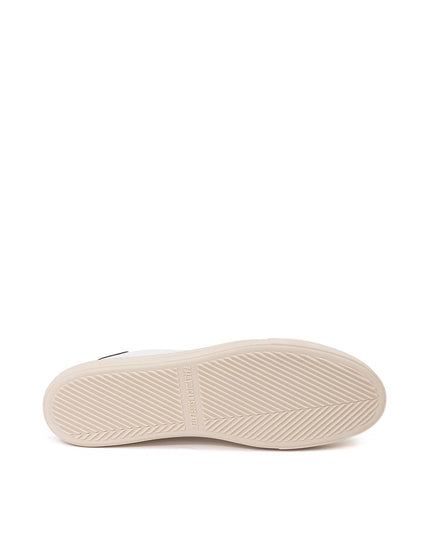 P448 Elevate Your Sneaker Game with All-White Italian Leather Kicks