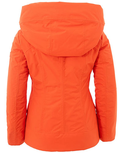 Peuterey Elegant Orange Polyester Jacket for Women