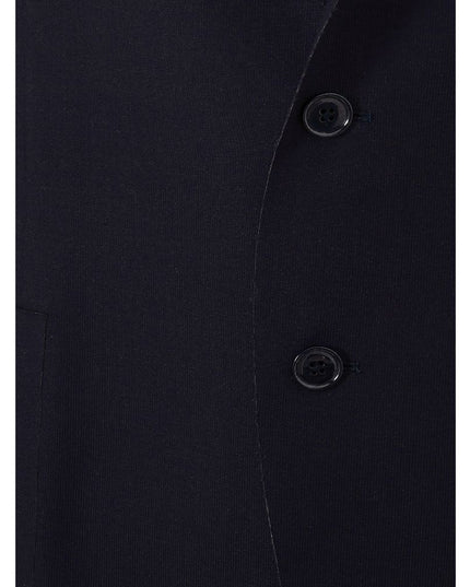 Elegant Blue Cotton Lardini Jacket