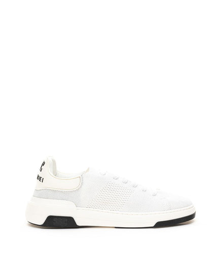 Casadei Elegant White Leather Sneakers