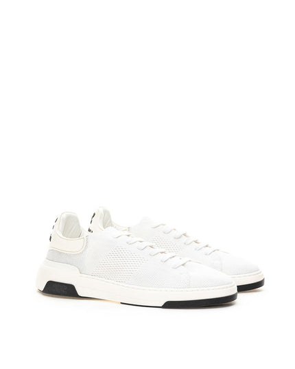 Casadei Elegant White Leather Sneakers