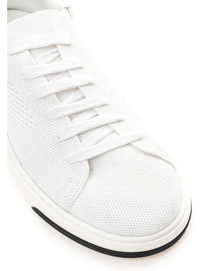 Casadei Elegant White Leather Sneakers