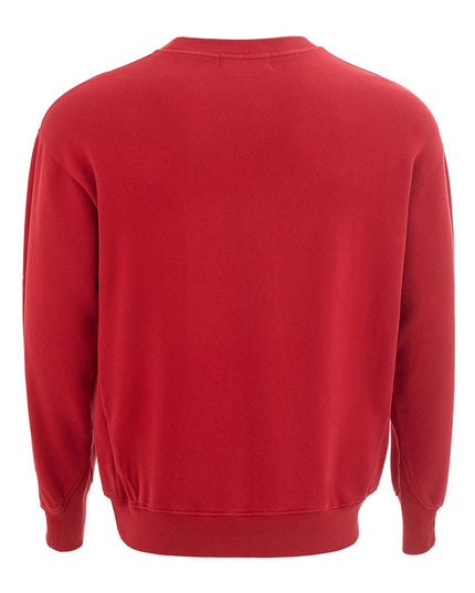 Ambush Elevated Red Cotton Sweater