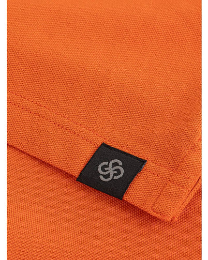 Gran Sasso Elegant Orange Cotton Polo for Men
