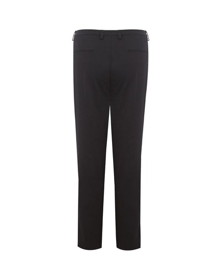 Lardini Italian Elegance Cotton Black Trousers