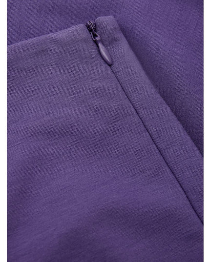 Lardini Elegant Purple Viscose Pants