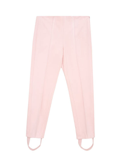 Lardini Elegant Pink Viscose Pants for Chic Style