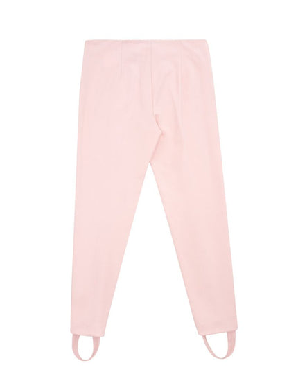 Lardini Elegant Pink Viscose Pants for Chic Style