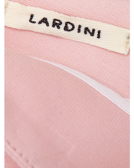 Lardini Elegant Pink Viscose Pants for Chic Style