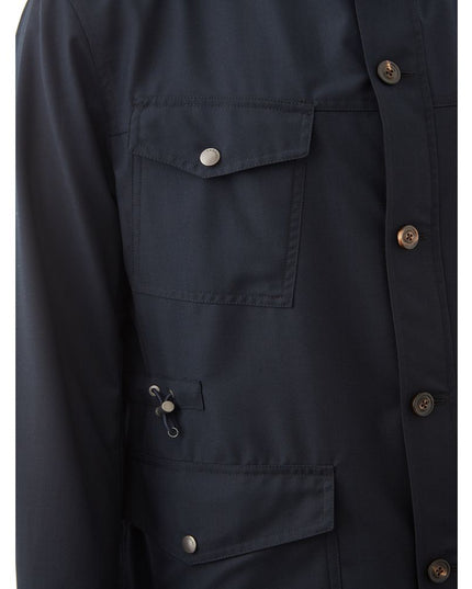 Lardini Elegant Wool Blend Men's Jacket