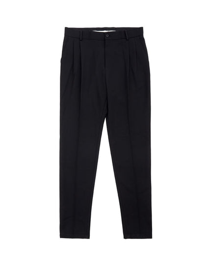 Dolce & Gabbana Black Polyester Dress Pants