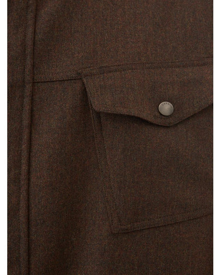 Lardini Elegant Wool Blue Jacket for Men