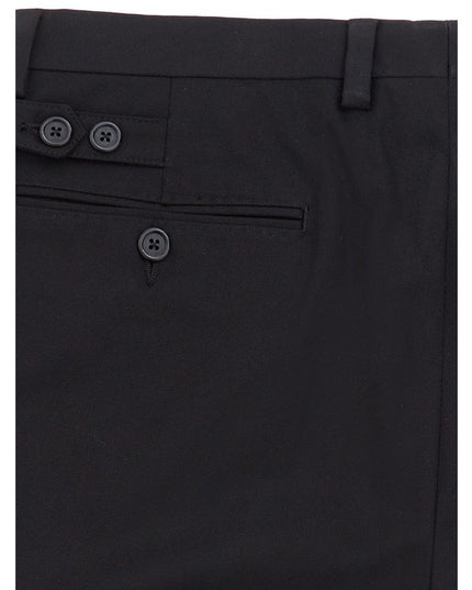 Dolce & Gabbana Elegant Black Cotton Pants for Men