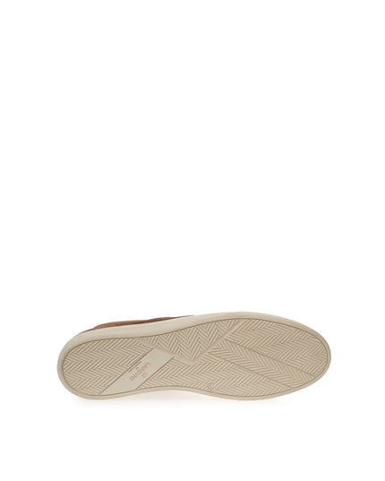 Lardini Elegant Suede Sneakers in Rich Brown