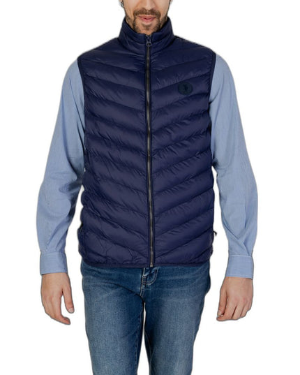 U.S. POLO ASSN. Blue Polyamide Sleveless Jacket