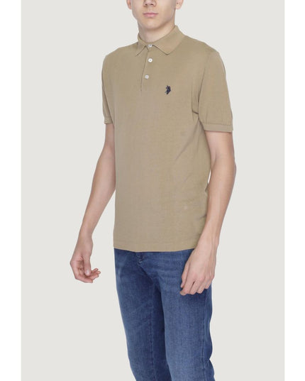 U.S. POLO ASSN. Beige Denim Shirt