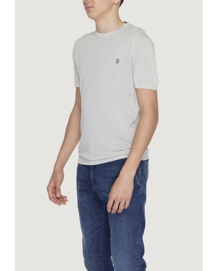 U.S. POLO ASSN. Gray Cotton T-Shirt
