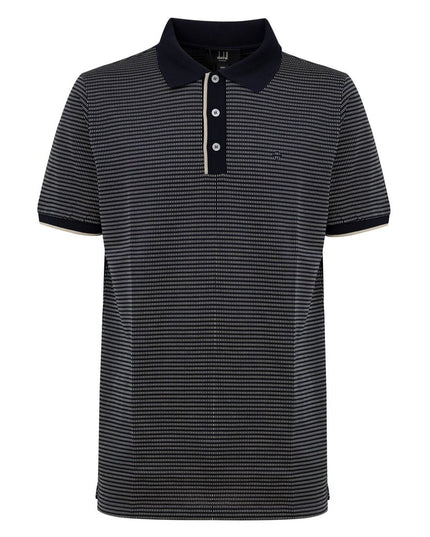Dunhill Blue Cotton Polo Shirt
