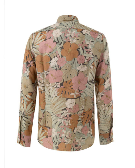 Tom Ford Multicolor Lyocell Pattern Shirt