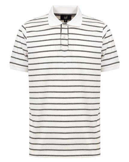 Dunhill White Cotton Polo Shirt
