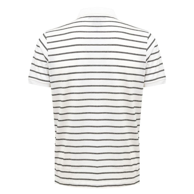 Dunhill White Cotton Polo Shirt
