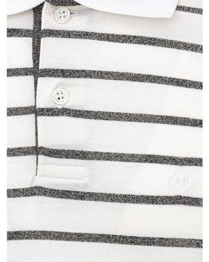 Dunhill White Cotton Polo Shirt