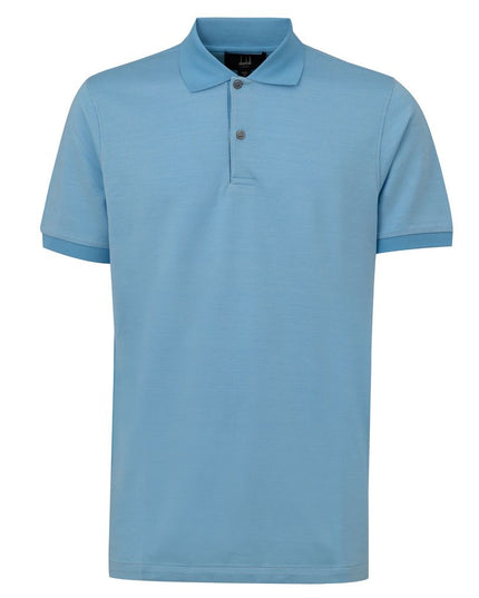 Dunhill Blue Cotton Polo Shirt